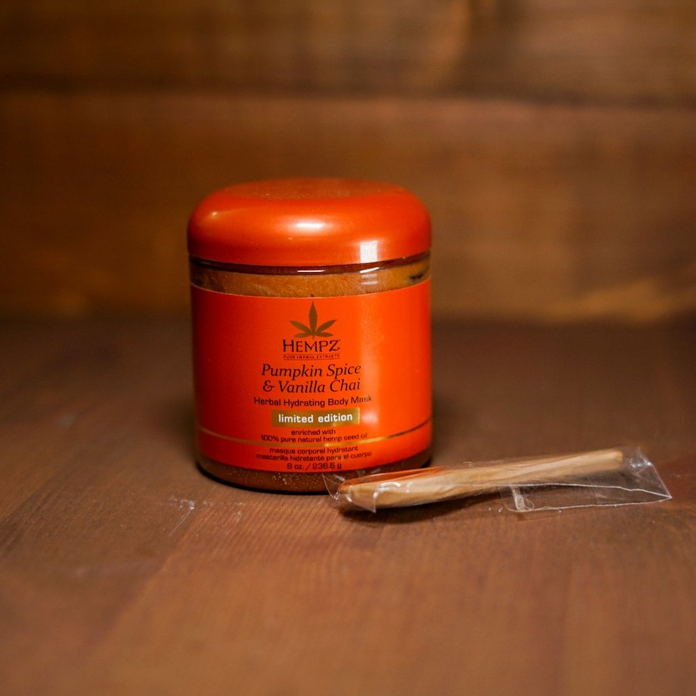 Pumpkin Spice & Vanilla Chai Herbal Body Mask